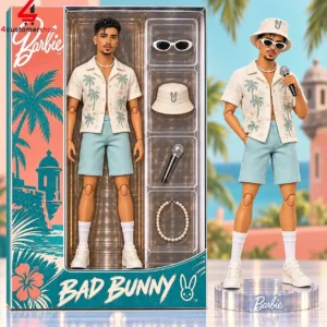Bad Bunny Barbie Figure Doll 1 z5dFB