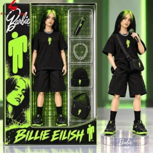 Billie Eilish collector doll by Barbie with accessories in box
