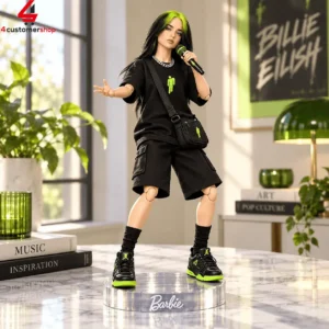 Billie Eilish Blohsh Barbie Figure Doll 1 7VYWZ