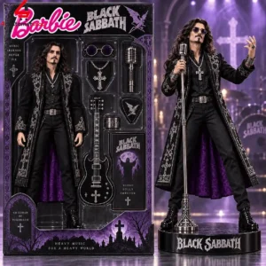 Black Sabbath Music Legends Never Die Barbie Figure Doll 1 6Q05u