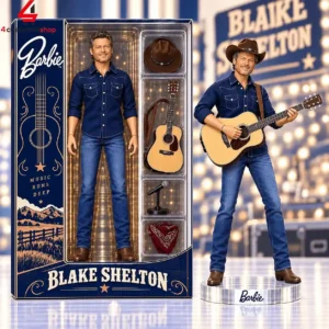 Blake Shelton Music Runs Deep Barbie Figure Doll Set 1 BHukx