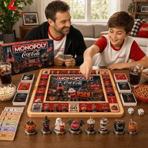 Coca cola Halloween Collector Edition Monopoly Board Game 1 kVLYb