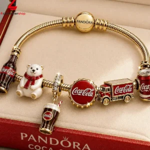 Coca cola Pandora Charm Bracelet Set 2 f1YVc