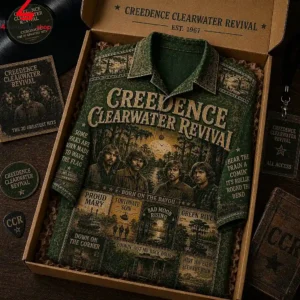 Creedence Clearwater Revival Ccr Have You Ever Seen The Rain Hawaiian Shirt 2 bDTOS