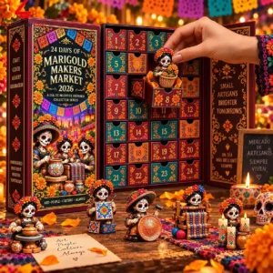 Day Of The Dead 24 Days Of Marigold Makers Market 2026 Advent Calendar 1 2FE9c