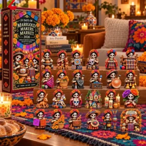 Day Of The Dead 24 Days Of Marigold Makers Market 2026 Advent Calendar 2 Aqzhn