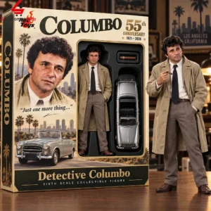 Detective Columbo 55th Anniversary 1971 2026 Collectible Figure Set 1 xi5Xa