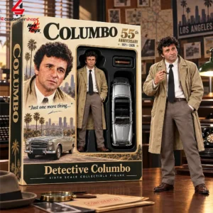 Hot Toys Columbo 55th anniversary sixth scale collectible figure with packaging