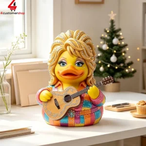 Dolly Parton Coat Of Many Colors Rubber Duck 1 Qpy2A