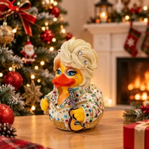 Dolly Parton Rhinestone Butterfly Jumpsuit Rubber Duck 1 oBcZp