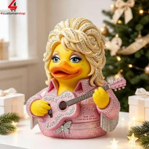 Dolly Parton Soft Pink Jumpsuit Rubber Duck 1 BgUMT