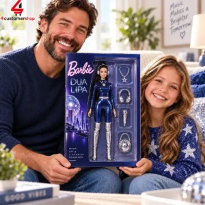 Dua Lipa Music Style A Brighter Tomorrow Barbie Figure Doll Set 3 6YtUC