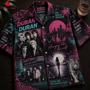Duran Duran Duranies Hungry Like The Wolf Hawaiian Shirt 1 f7Ulc