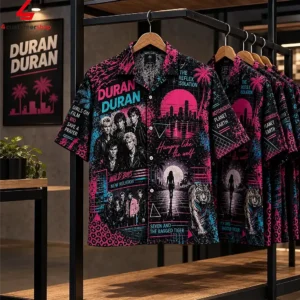 Duran Duran Duranies Hungry Like The Wolf Hawaiian Shirt 2 28kVV