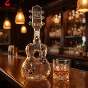 Elvis Presley Guitar Tennessee Whiskey Bottle 5 Elvis Presley Guitar Tennessee Whiskey Bottle 1 KrY3q