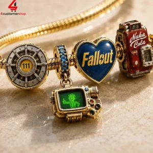 Fallout Pandora Charm Bracelet Set 2 P08rc