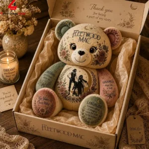 Fleetwood Mac Custom Teddy Bear Plush Toy 1 SzLCr