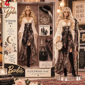 Fleetwood Mac Dreamers Make Beautiful Music Barbie Figure Doll 1 Hcitu