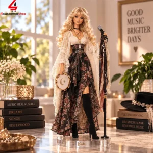 Fleetwood Mac Dreamers Make Beautiful Music Barbie Figure Doll 3 8te04