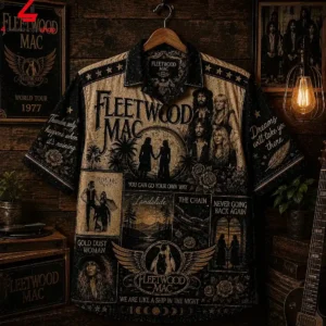 Fleetwood Mac Rumours 1977 Hawaiian Shirt 1 Gn3Iz