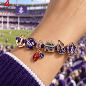Fremantle Dockers Afl Pandora Charm Bracelet Set 2 UkSsX