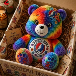 Grateful Dead Custom Teddy Bear Plush Toy 1 Zpfj5