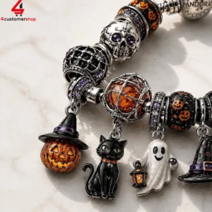 Happy Halloween Pandora Charm Bracelet Set 2 AHkpr
