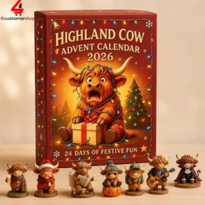 Highland Cow 24 Days Of Festival Fun Advent Calendar 2 lho0x