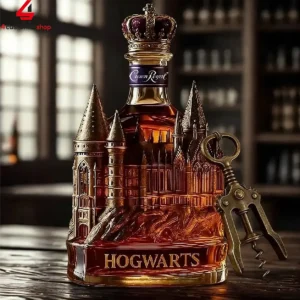 Hogwarts Harry Potter Whiskey Bottle 3 vgfiu