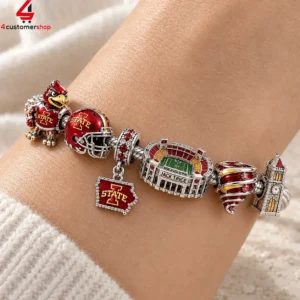Iowa State Cyclones Pandora Charm Bracelet Set 1 lG4XV