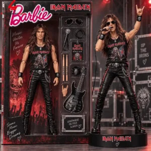 Iron Maiden Music Unites Us Forever Barbie Figure Doll Set 1 8F8CH