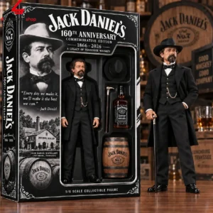 Jack Daniels Old No 7 Creator 160th Anniversary Collectible Figure 1 8okd0