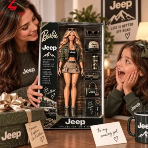 Jeep Adventure Drivers A Brighter Tomorrow Barbie Figure Doll 2 TZ9lx