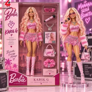 Karol G Music Confidence Style Energy Legacy Barbie Figure Doll 1 qoI1m