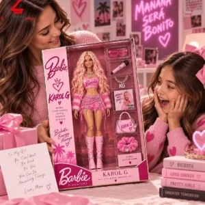 Karol G Music Confidence Style Energy Legacy Barbie Figure Doll 2 XIk5o