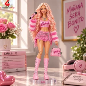 Karol G Music Confidence Style Energy Legacy Barbie Figure Doll 3 kBRvv