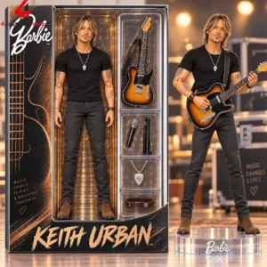 Keith Urban Music People Places A Brighter Tomorrow Barbie Figure Doll 1 WWIzJ