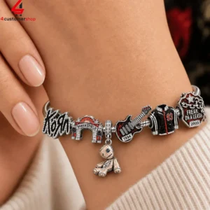 Korn Freak On A Leash Pandora Charm Bracelet Set 2 HhE8H