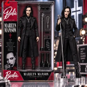 Marilyn Manson Art Music People Change Things Barbie Figure Doll 1 RxbjM