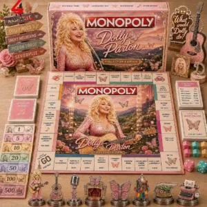 Dolly Parton Monopoly Collector Edition board game set