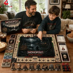 Monopoly Jason Voorhees Collector Edition Board Game 1 Dgngk