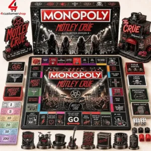 Mötley Crüe Monopoly collector edition board game set