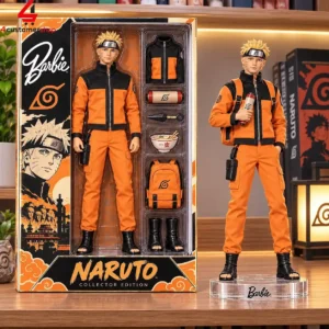 Naruto Uzumaki collector edition fashion doll with accessories and packaging