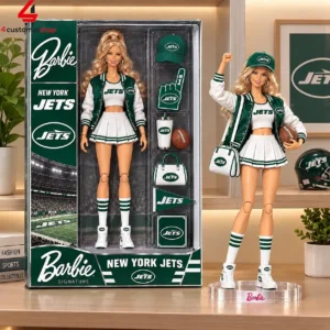 Barbie Signature New York Jets collectible doll in box with accessories