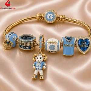 North Carolina Tar Heels Kenan Go Heels Pandora Charm Bracelet Set 1 T1kCF