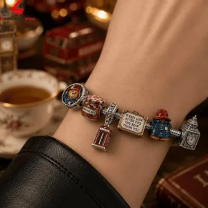 Padding Ton Please Look After This Bear Pandora Charm Bracelet Set 1 CWxQi