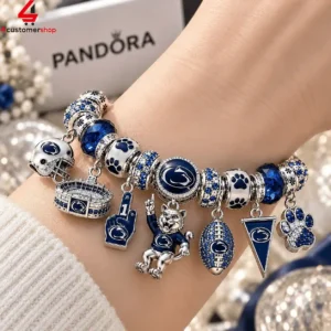 Penn State Nittany Lions Pandora Charm Bracelet Set 2 GfyJ4
