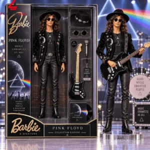 Pink Floyd Music Connects Us All Barbie Figure Doll Set 1 Ba7Tf