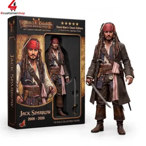 Pirates Of The Caribbean Dead Mans Chest 20th Anniversary Collectors Edition Figure SKq3b