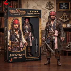 Jack Sparrow 1/6 scale collectible figure with packaging